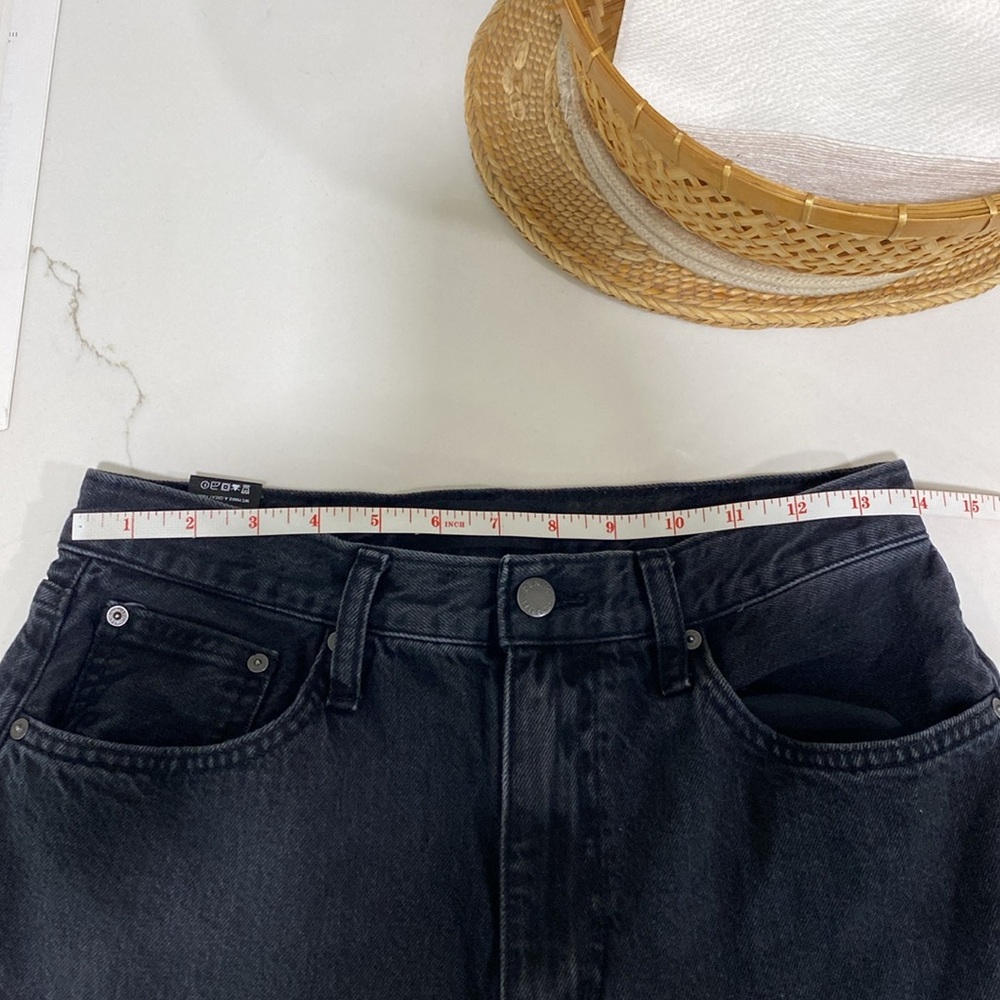 Aritzia Black Wide Leg Flared Jeans - Picture 8 of 13